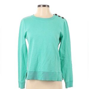 J. Crew Button Shoulder Sweatshirt